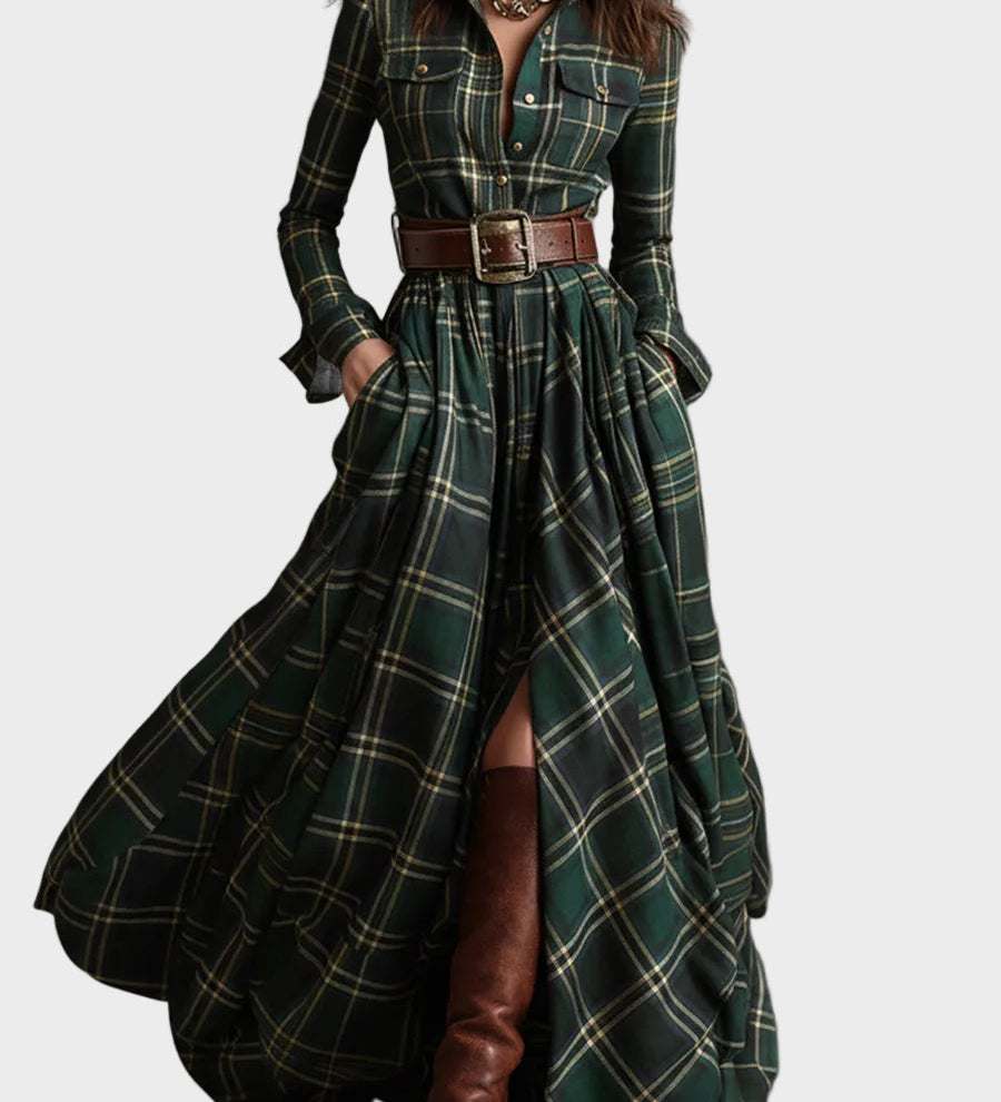 Evelyn - Vestit Camiser Clàssic Elegant