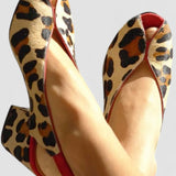 Louison | Sabatilles amb estampat de lleopard
