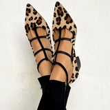 Ludovica™ | Sabates amb estampat d'animal i cintes subtils