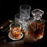 Whiskey Bottle and Glasses Set