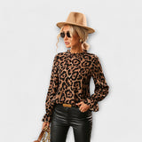Kayla - Camisa de lleopard
