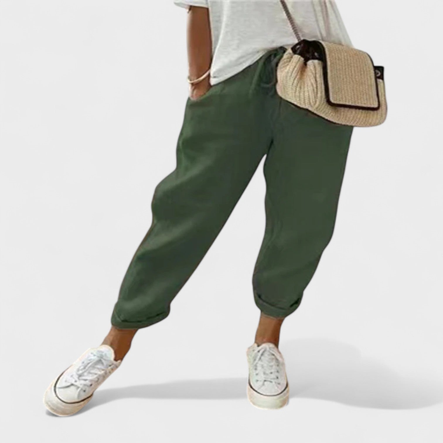 Francisca – Pantalons de lli moderns i quotidians