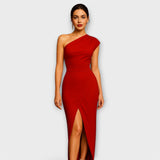Vestit de nit asimètric elegant