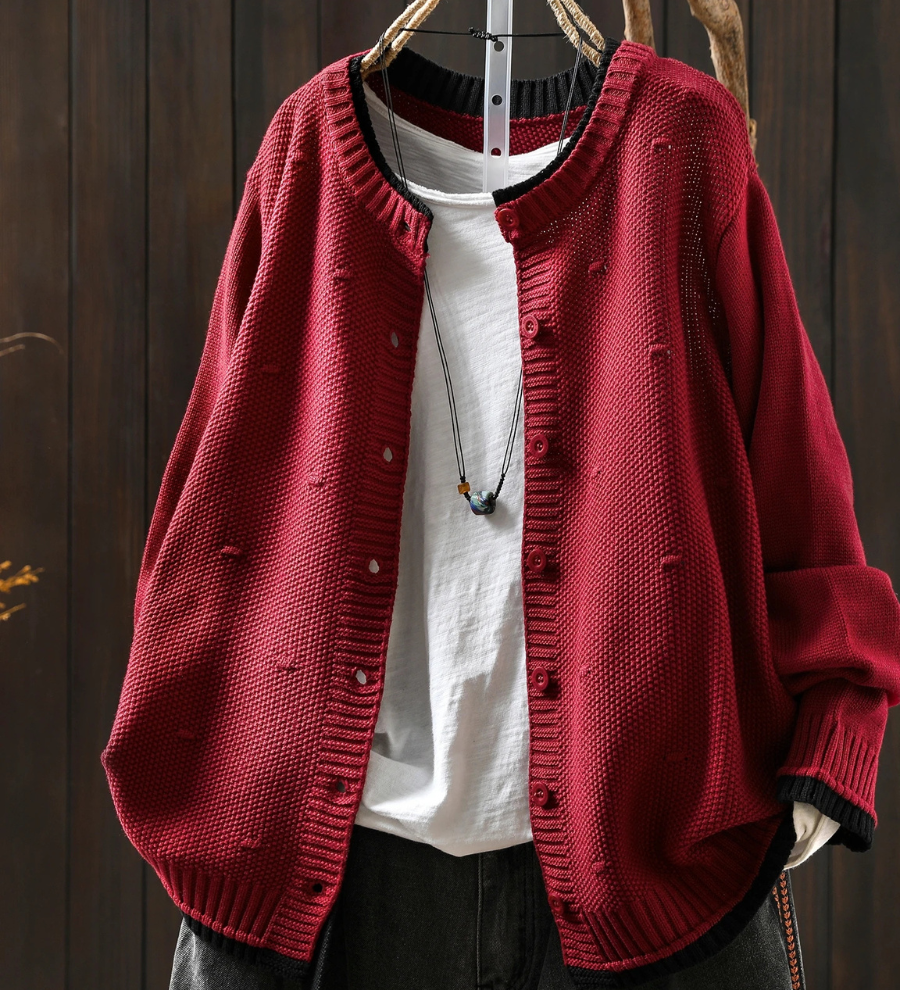 Isadora | Cardigan Texturitzat