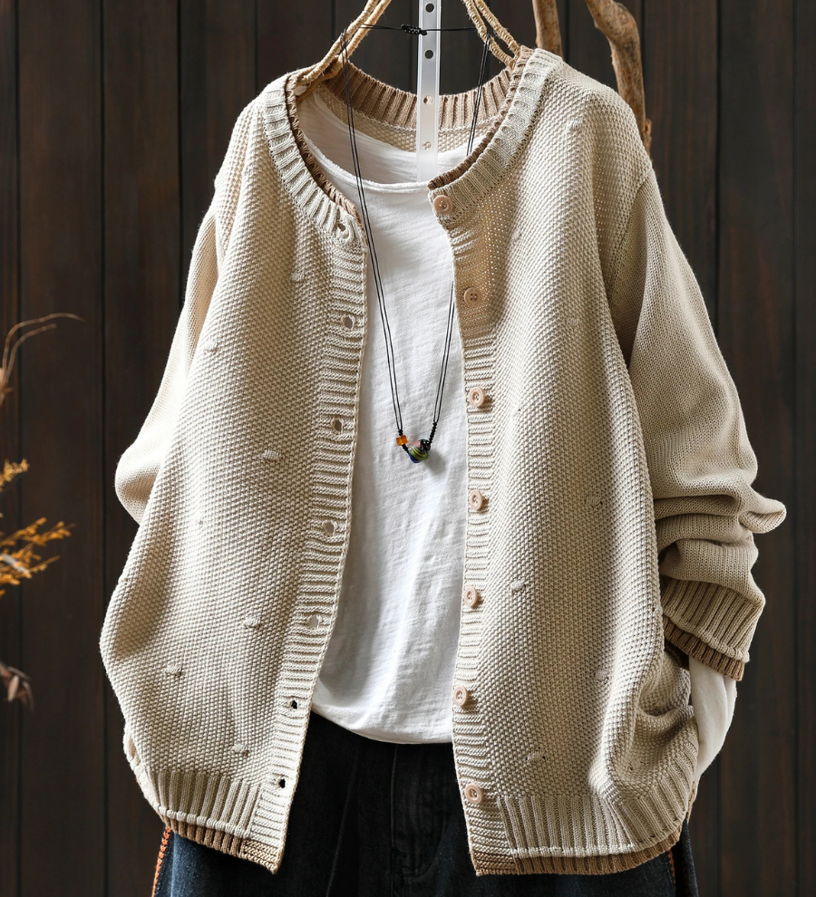 Isadora | Cardigan Texturitzat
