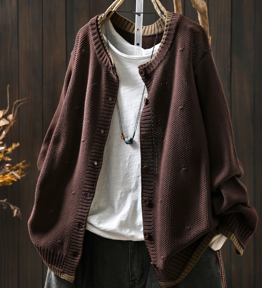 Isadora | Cardigan Texturitzat