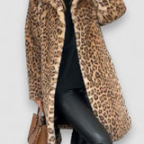 LEIA - Saco Llarga i Suau amb Estampat de Lleopard