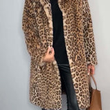 LEIA - Saco Llarga i Suau amb Estampat de Lleopard
