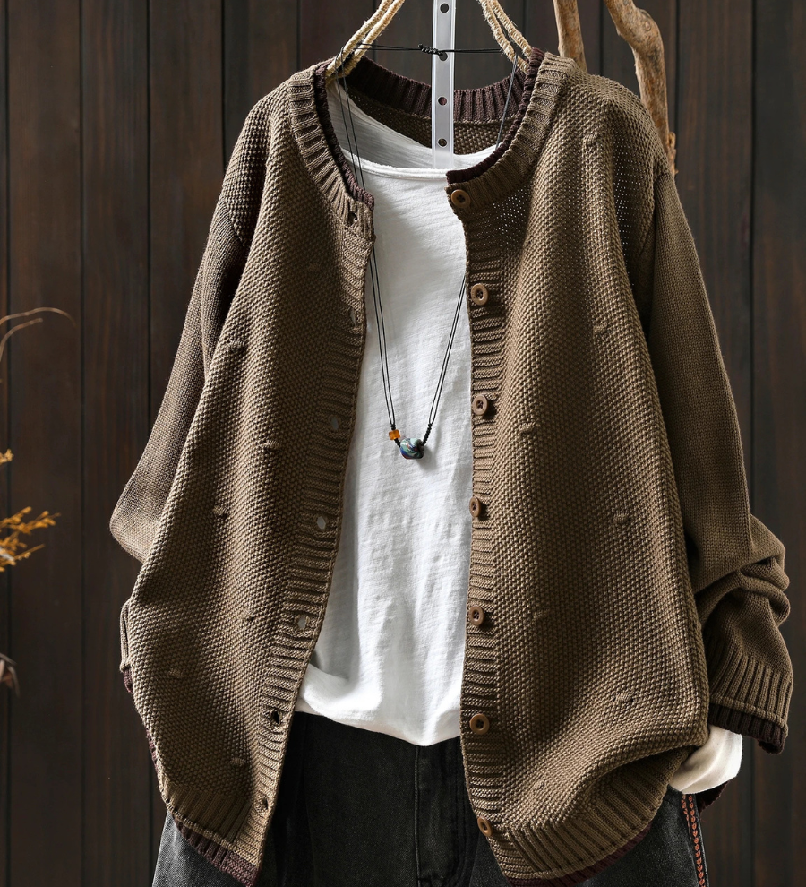 Isadora | Cardigan Texturitzat