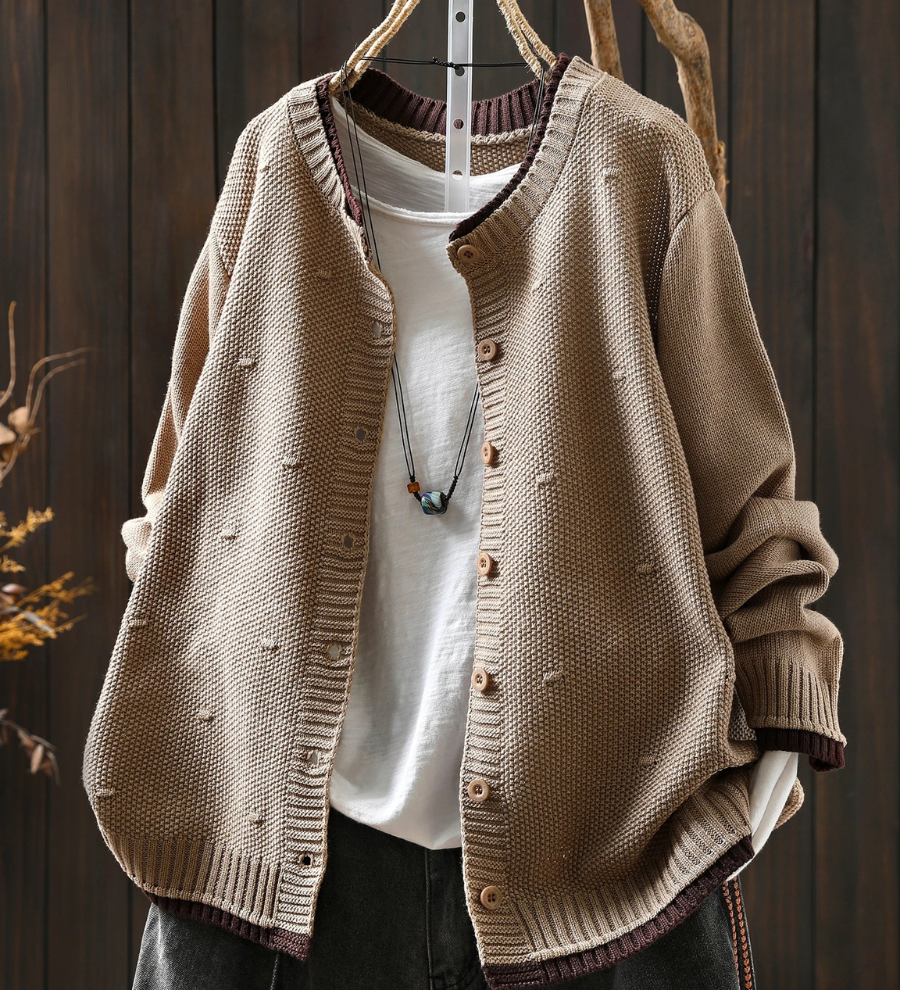 Isadora | Cardigan Texturitzat