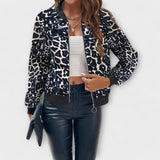 Raquel - Model Elegant de Jaqueta amb Estampat de Lleopard