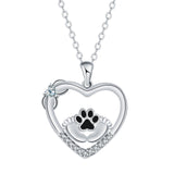 Paw Chain with Zirconia - Loyal Companions