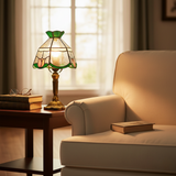 TULISSE | STAINED GLASS LAMP, HANDMADE