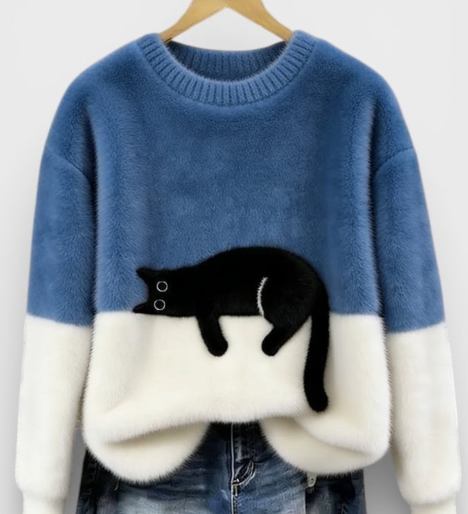 Jelena - Sudadera amb estampat de gats