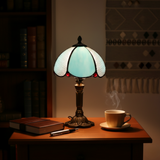 AZURIA | LUXURIOUS BLUE GLASS LAMP