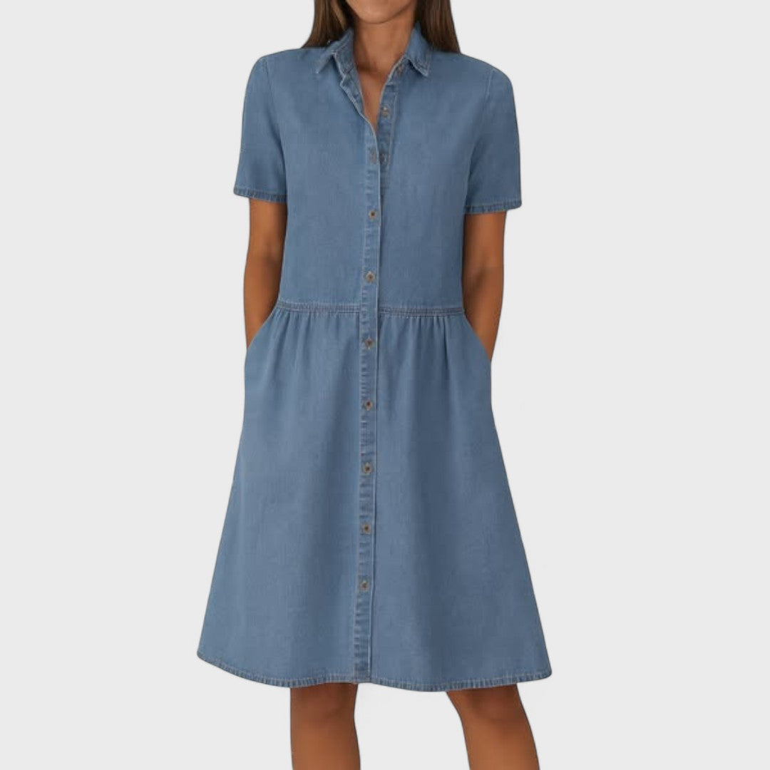 Isabella - Vestit Vaquer Holgat
