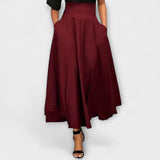 Luitgard - Falda Maxi Eleganta d'Estil Chic