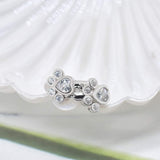 Small Paw Print Hoop Earrings – Animal Design Hoops for Women