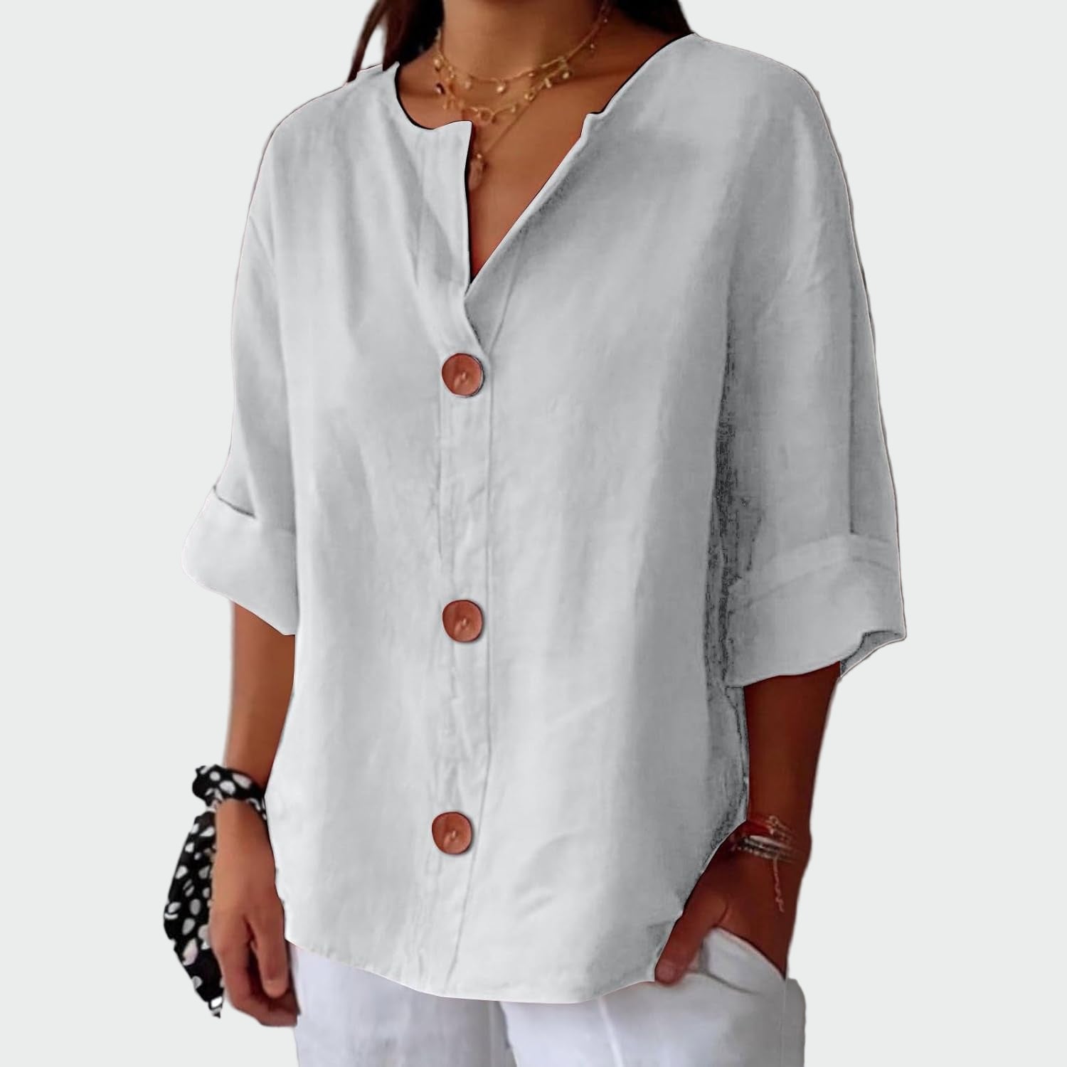 Camisa d'estiu amb textura