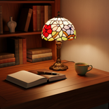 ROSAVIA | COLOURED TIFFANY STYLE LAMP