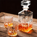 Whiskey Bottle and Glasses Set