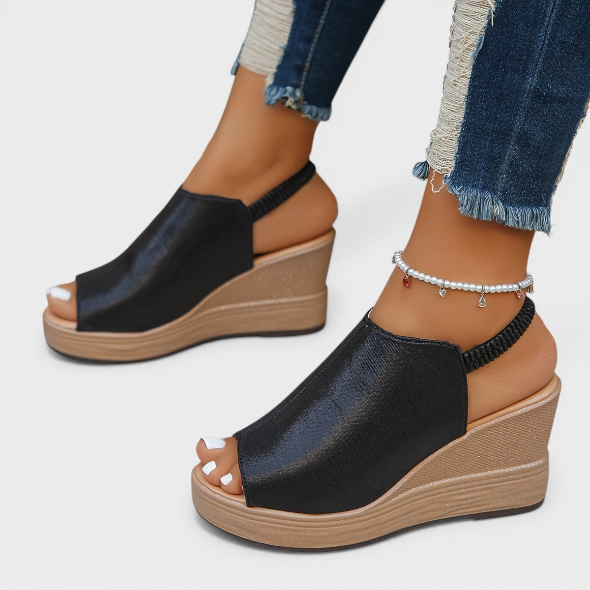 Laura™ | Sandàlies de cunya ortopèdiques