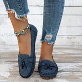 Teresa - Sabates Loafer Clàssiques amb Detall de Borles