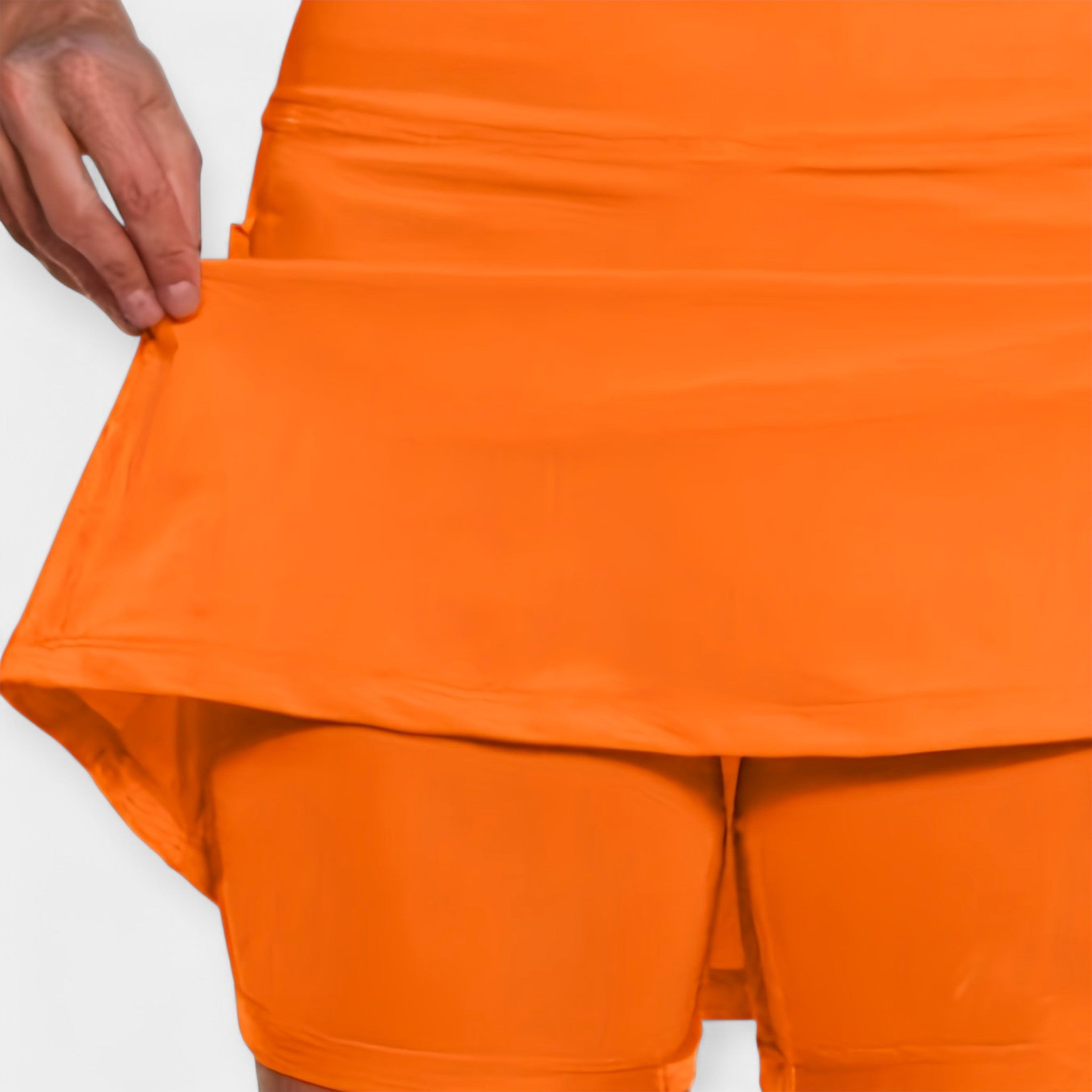 Pantalons Curts Alts amb Falda