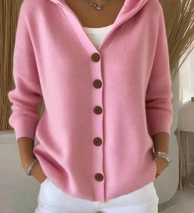 Felicia | Cardigan modern amb caputxa