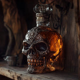 Skull Whisky Bottle