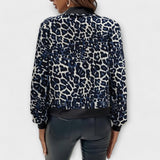 Raquel - Model Elegant de Jaqueta amb Estampat de Lleopard