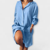 Clara | Blusa de lli d'estiu