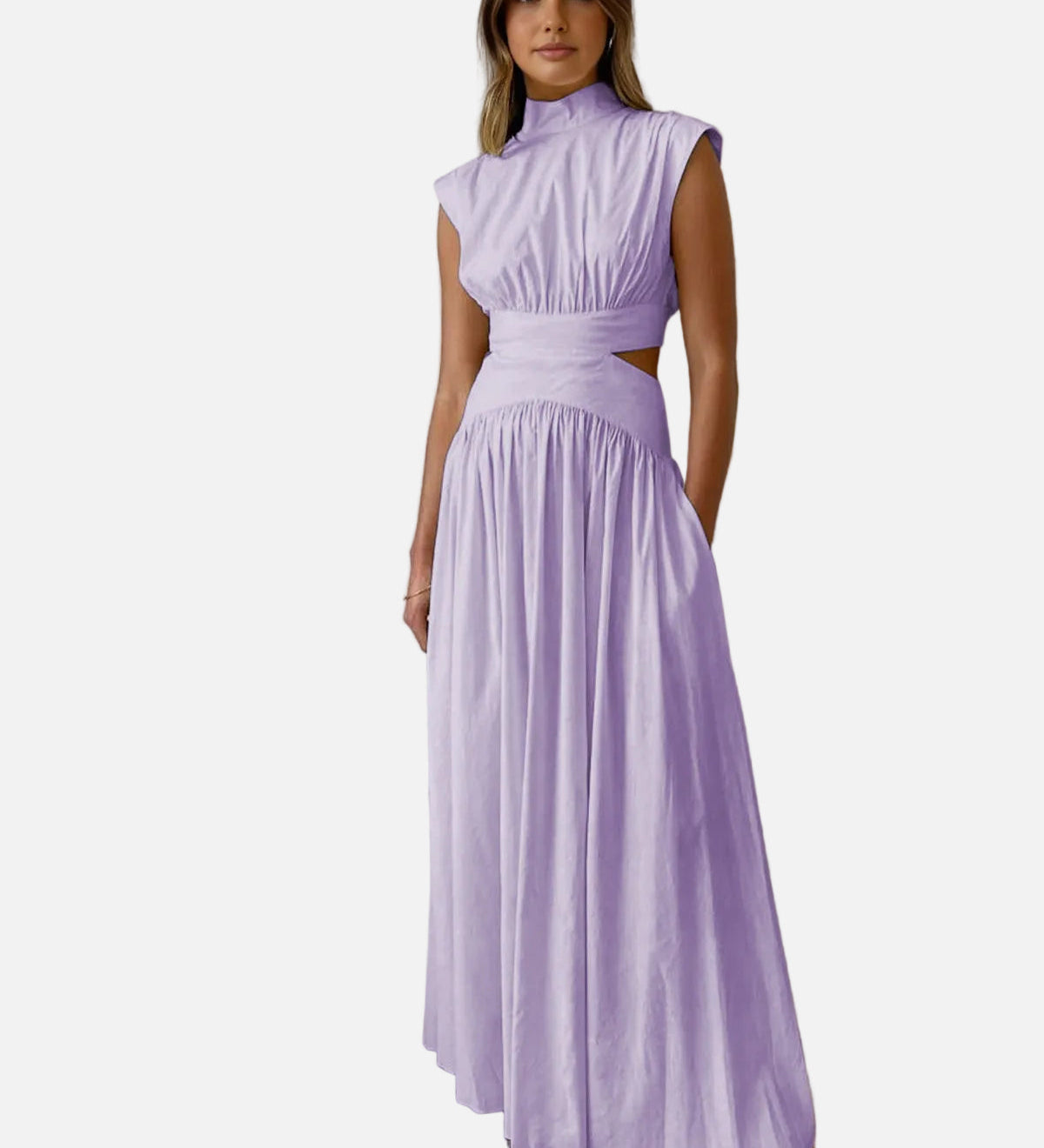 Vestit Maxi Elegant Sense Mangues per a Ocasions Formals