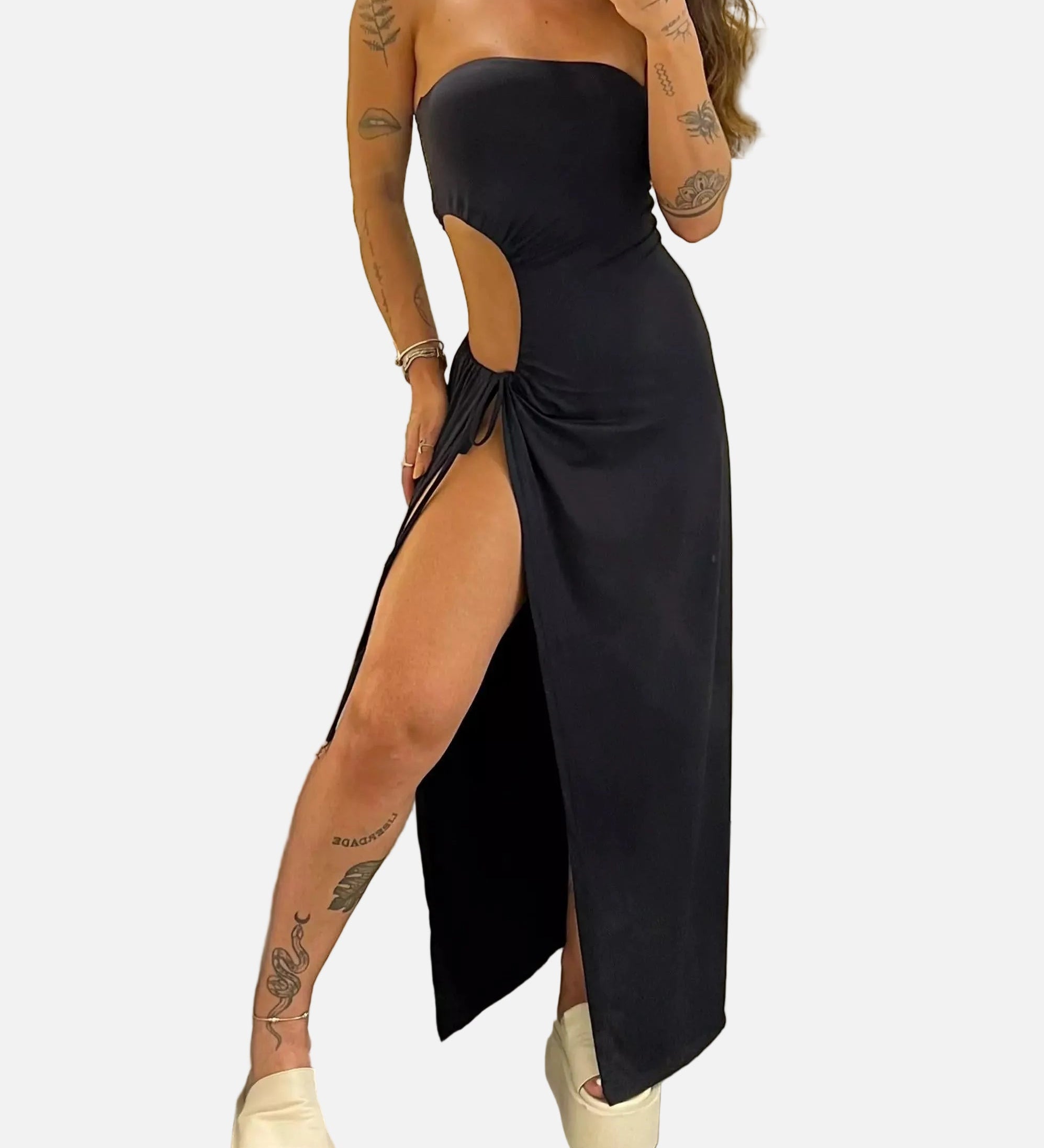 Vestit Maxi de Festa amb Tall Bandeau