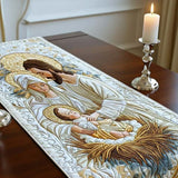 Quilted Table Runner - Bethlehem Light