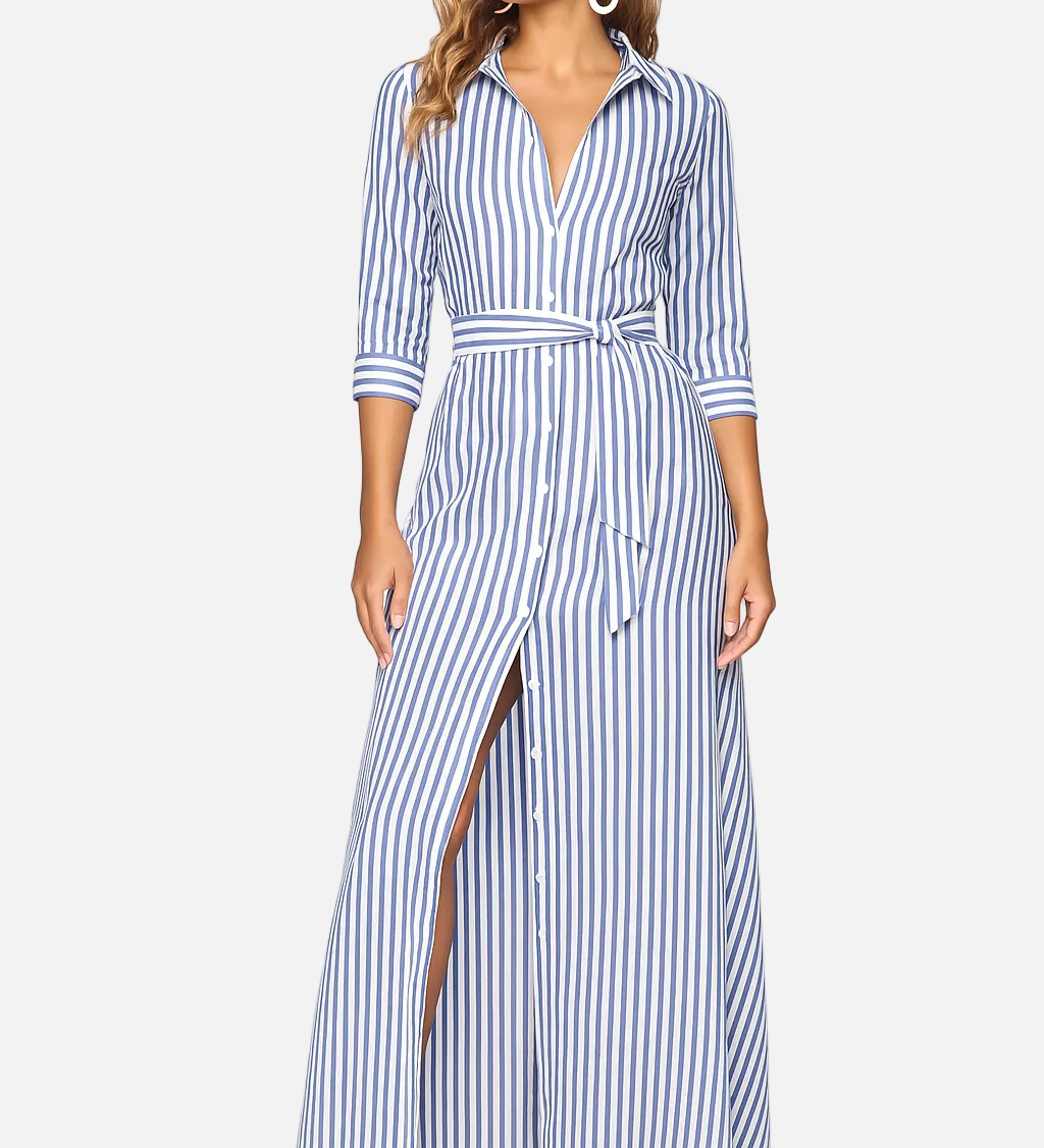 Vestit Maxi de Blusa Casual per a la Feina