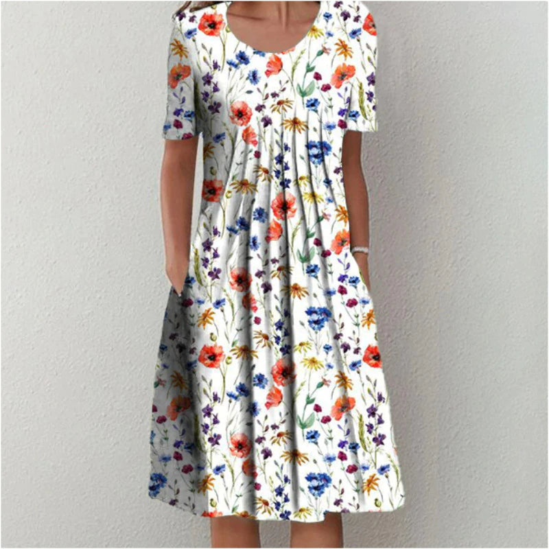 Marta - Vestit Midi amb Capes