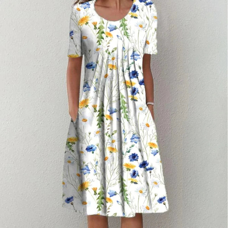 Marta - Vestit Midi amb Capes