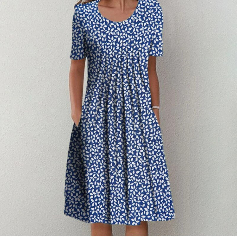 Marta - Vestit Midi amb Capes