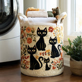 Cat | Handcrafted Laundry Basket