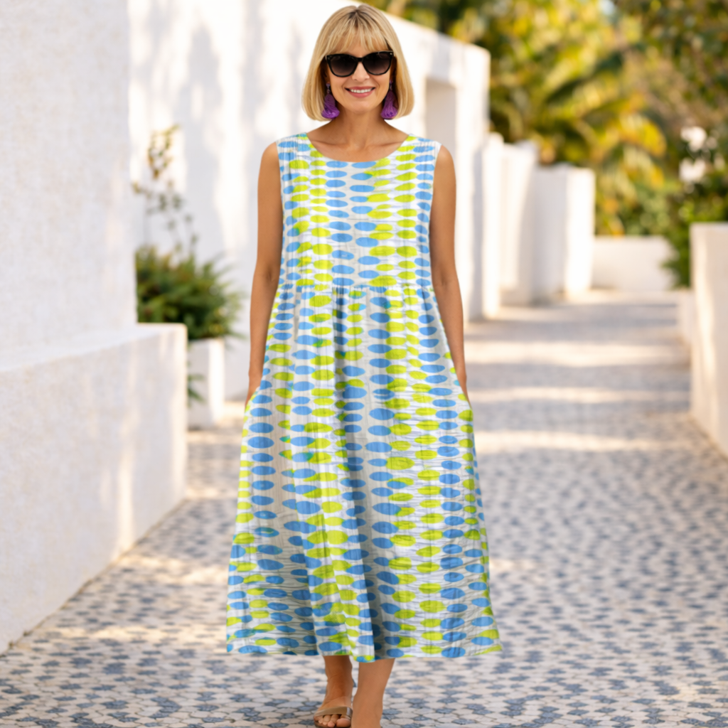 Vanessa | Vestit Midi - Elegància Còmoda