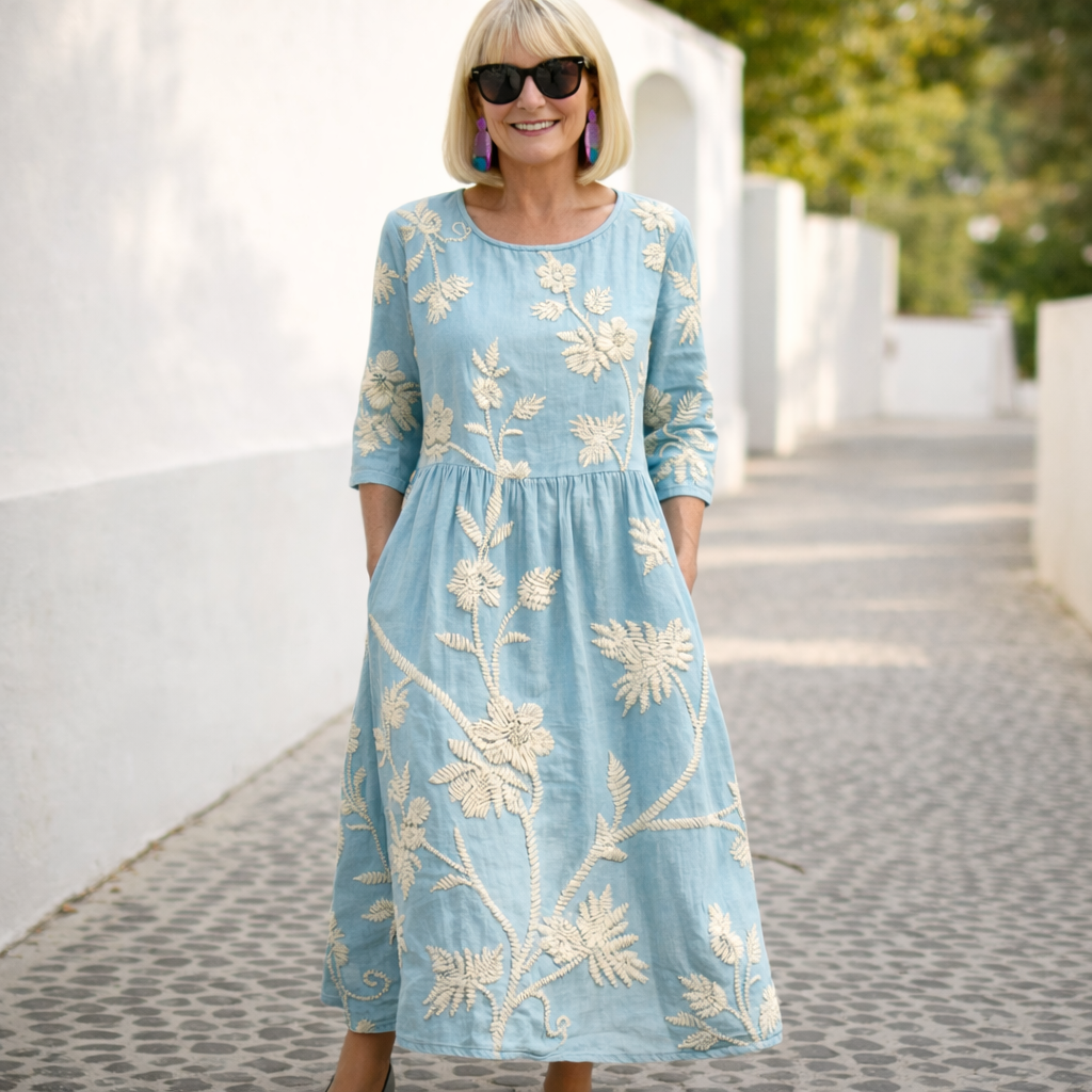 Noelia | Vestit Maxi - Estampat Floral