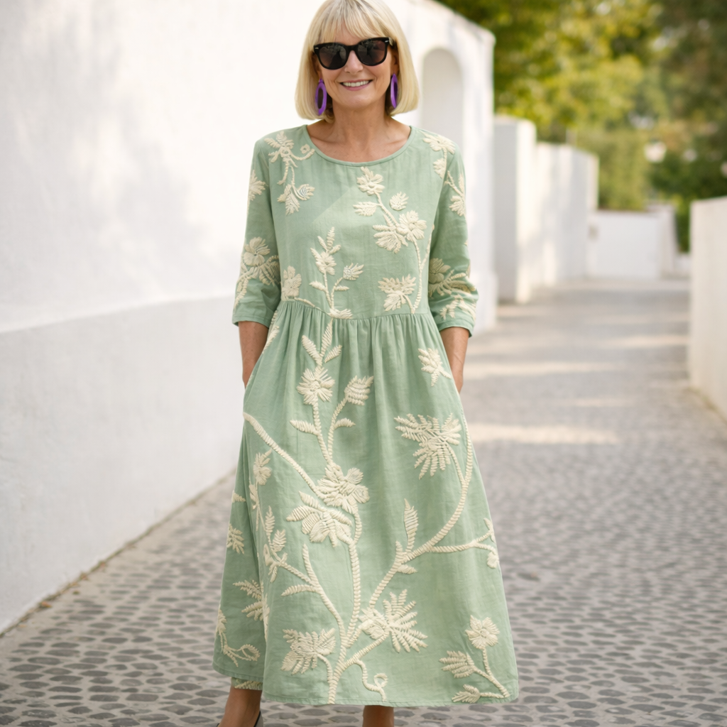 Noelia | Vestit Maxi - Estampat Floral