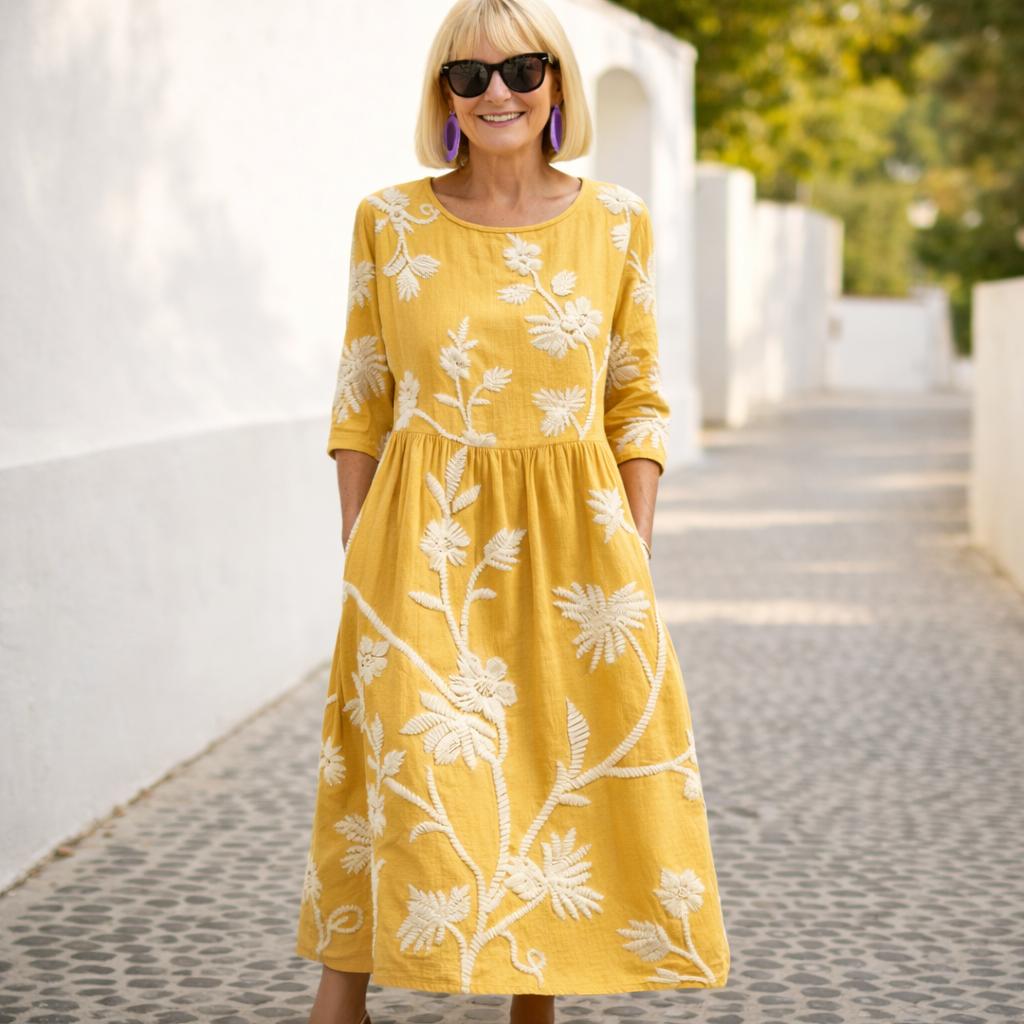 Noelia | Vestit Maxi - Estampat Floral