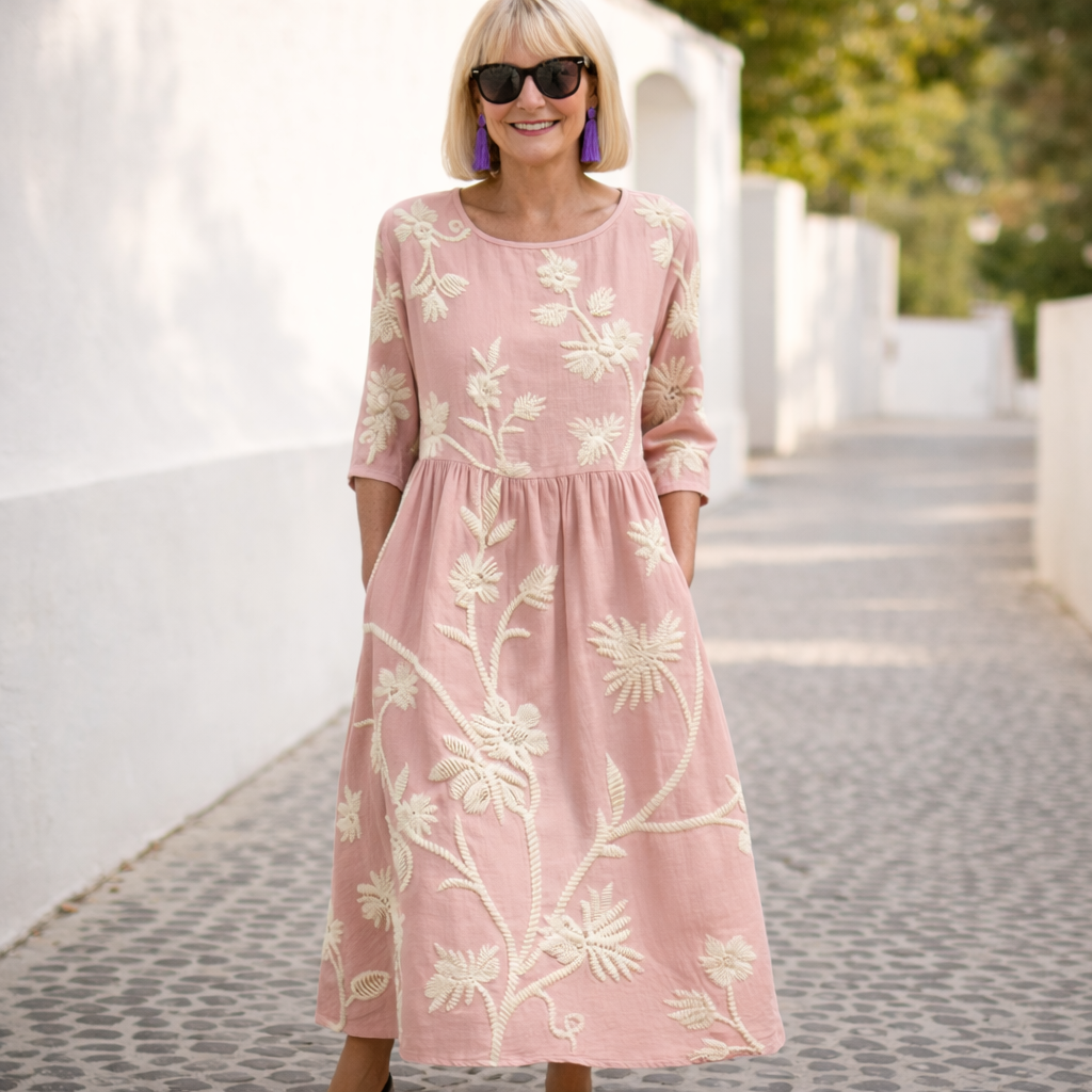Noelia | Vestit Maxi - Estampat Floral