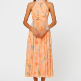 Rosa - Vestit Maxi Elegant Romàntic d'Estiu per a Esdeveniments