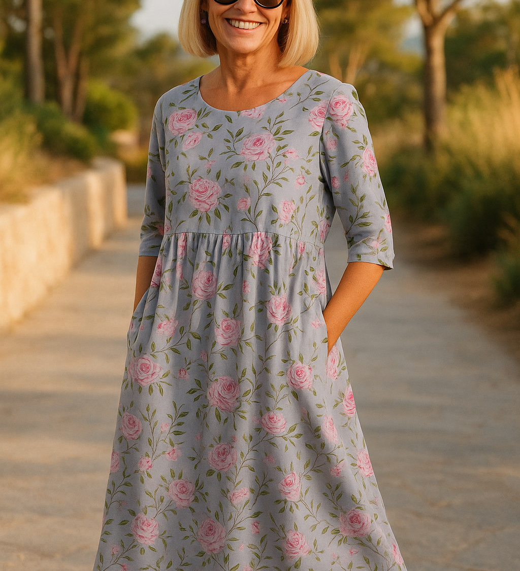 Lorena | Vestit Midi - Comoditat Sense Preocupacions