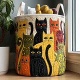 Cat | Handcrafted Laundry Basket