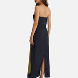 Vestit Maxi de Festa d'Estiu Estampat Sense Tirants Calla