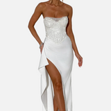 Vestit Maxi de Nit Corsé Amb Perles Emrielle